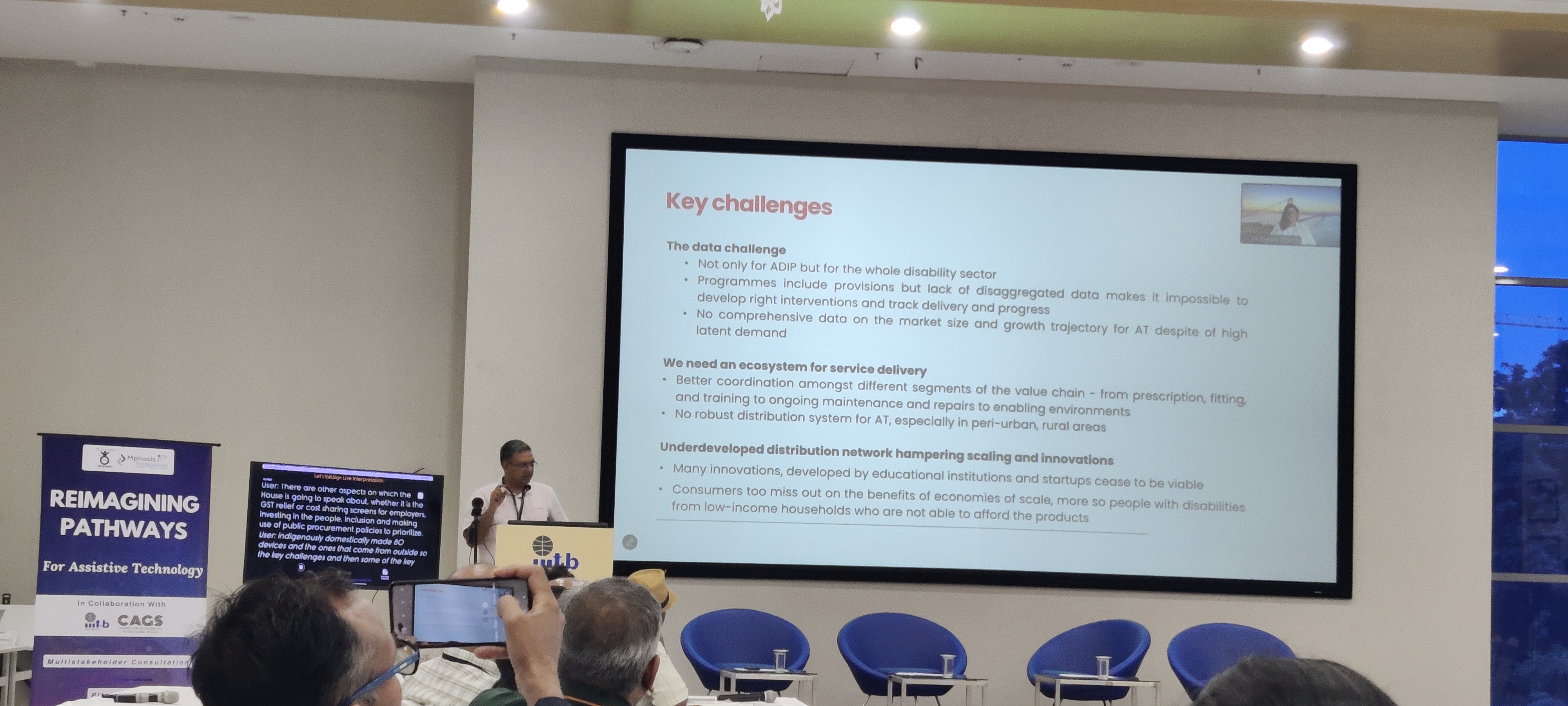 1. NCPEDP and Mphasis Foundation - Reimagining Pathways for Assistive Technology, Bengaluru, Karnataka
